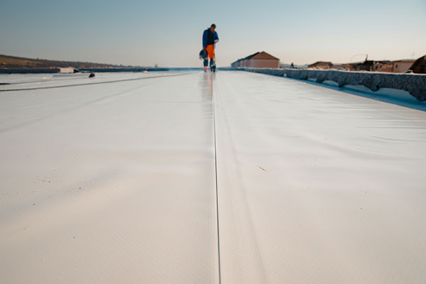 Commercial Flat Roof Installation